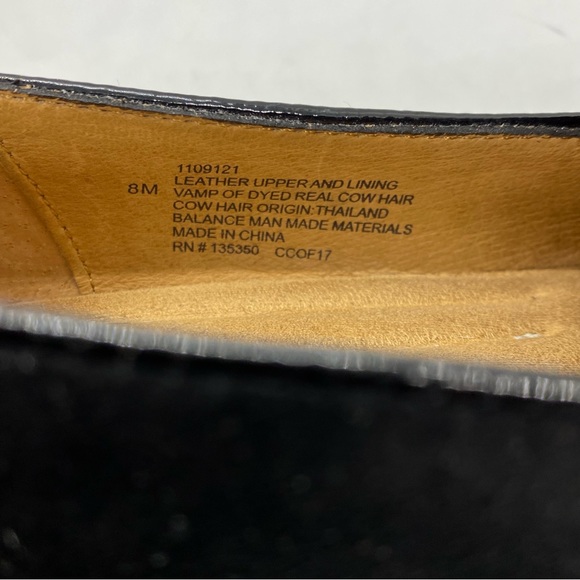 Sofft Black and Leopard Print Loafers - Picture 11 of 11